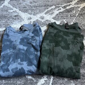 Lot 2 Mondetta Green blue Camouflage Sweatshirt XS/S